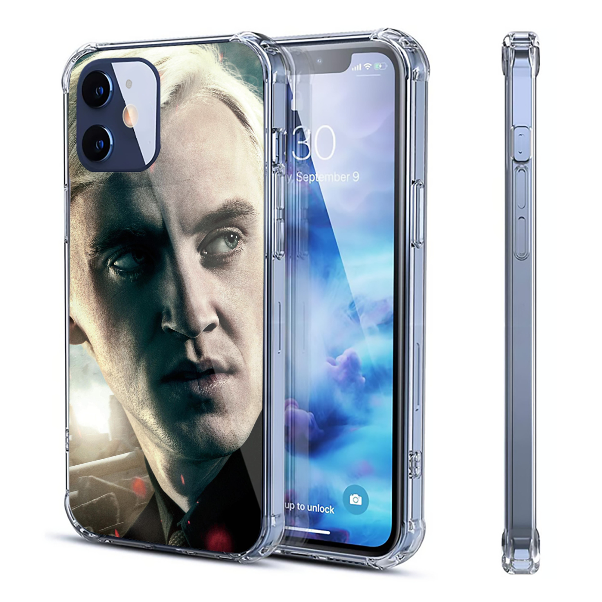 （画像用） Harry Potter ハリー・ポッターシリーズ 【iPhone 12シリーズ対応】透明スマホケース（クリアソフトケース）
